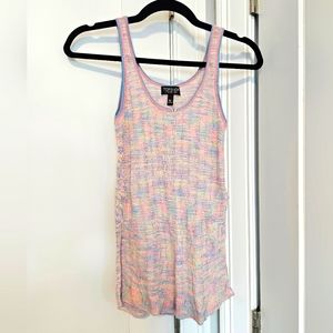 Topshop Pastel Spacedye Tanktop